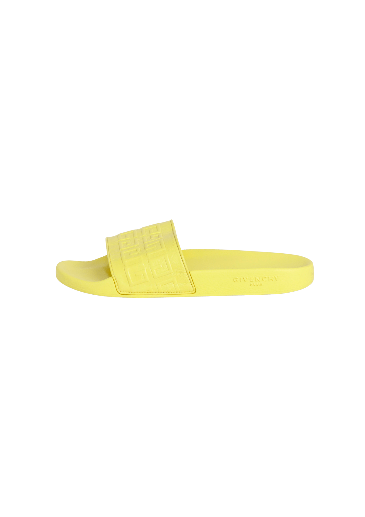 Givenchy yellow slides best sale