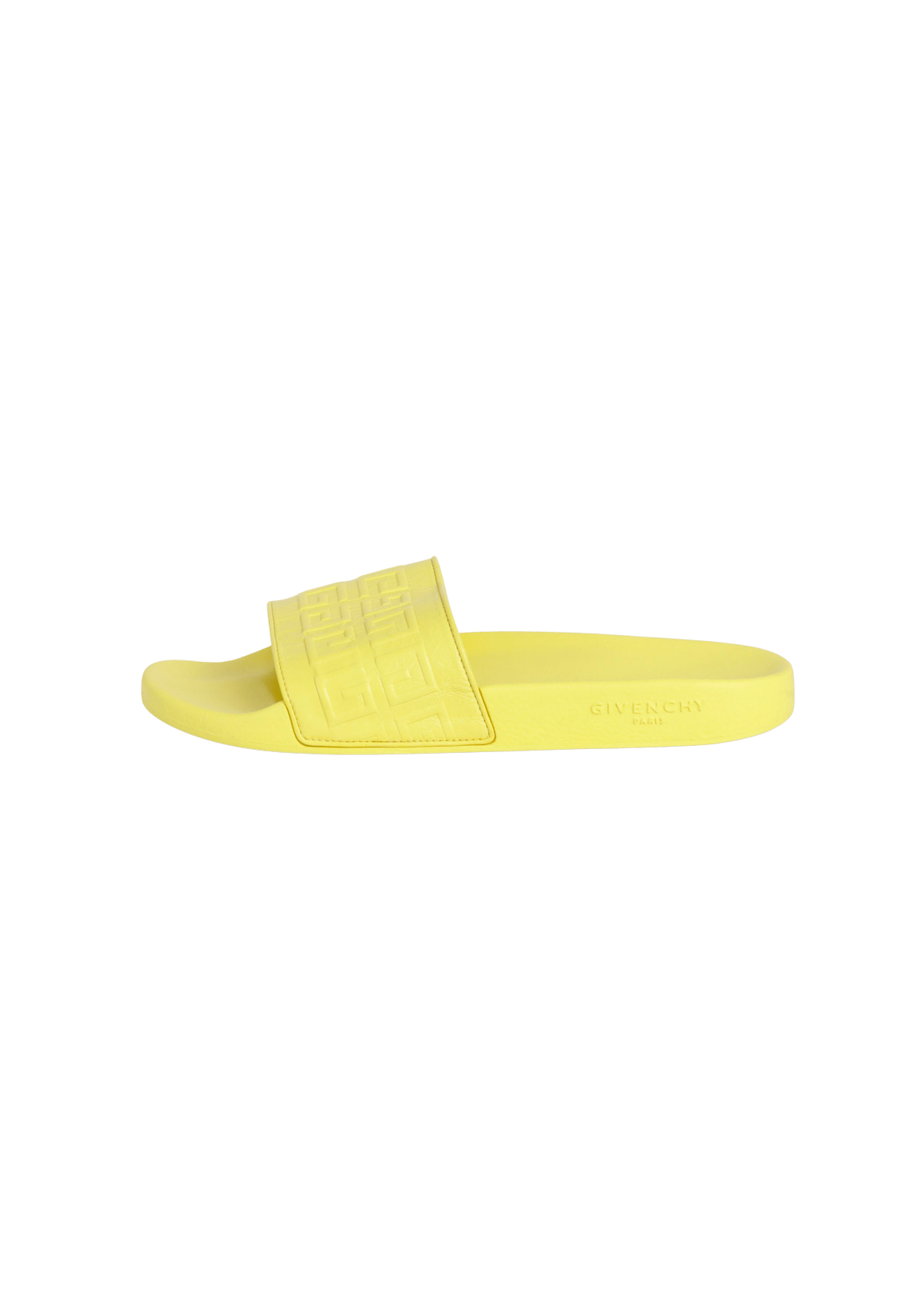 SLIDE GIVENCHY RUBBER LOGO SLIDES AMARELO 44 ORIGINAL Gringa