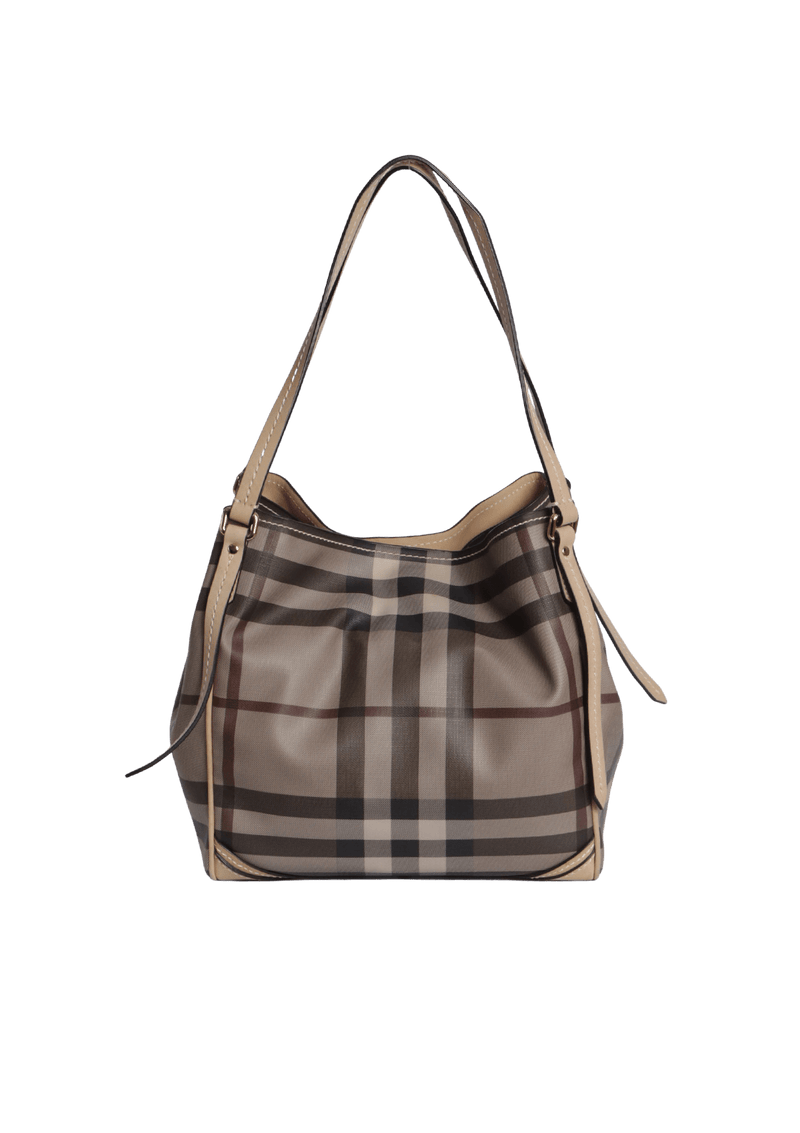 SMOKED CHECK CANTERBURY TOTE