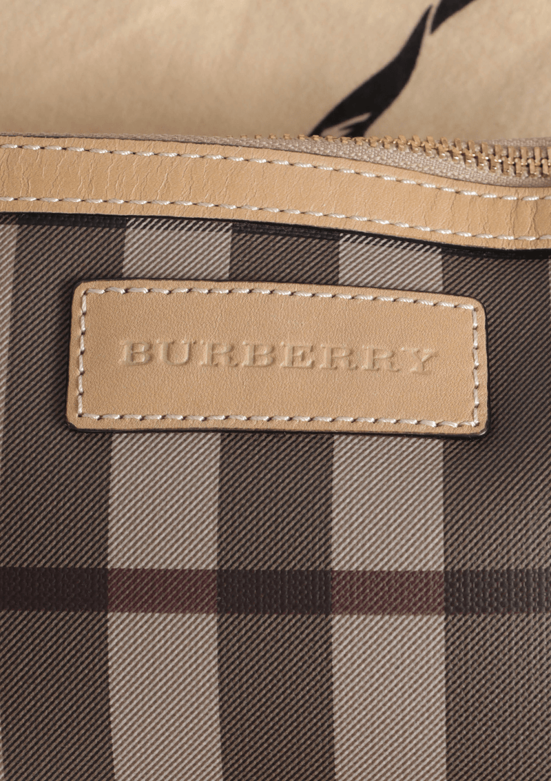 SMOKED CHECK CANTERBURY TOTE