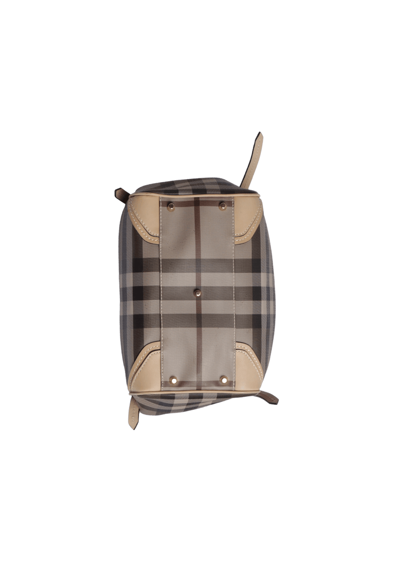 SMOKED CHECK CANTERBURY TOTE