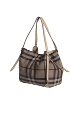 SMOKED CHECK CANTERBURY TOTE