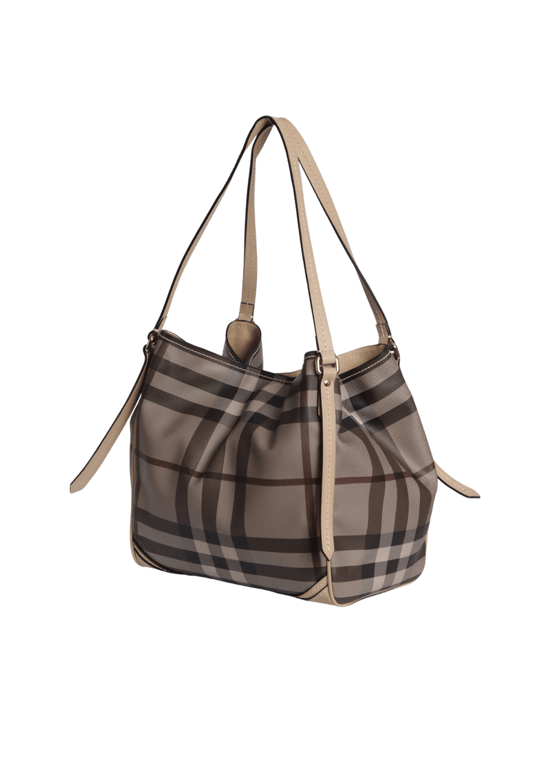 SMOKED CHECK CANTERBURY TOTE