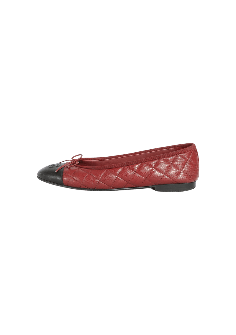 CC CAP-TOE BALLET FLATS 36.5