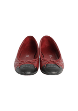 CC CAP-TOE BALLET FLATS 36.5