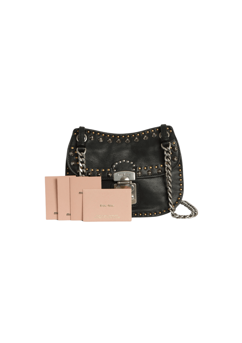 STUDDED BORCHIE BAG