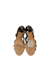 SNAKESKIN SANDALS 37