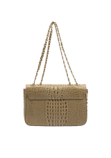 BOLSA ANNE JUMBO EM COURO NATURAL