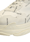TRIPLE S ALLOVER LOGO SNEAKERS 44