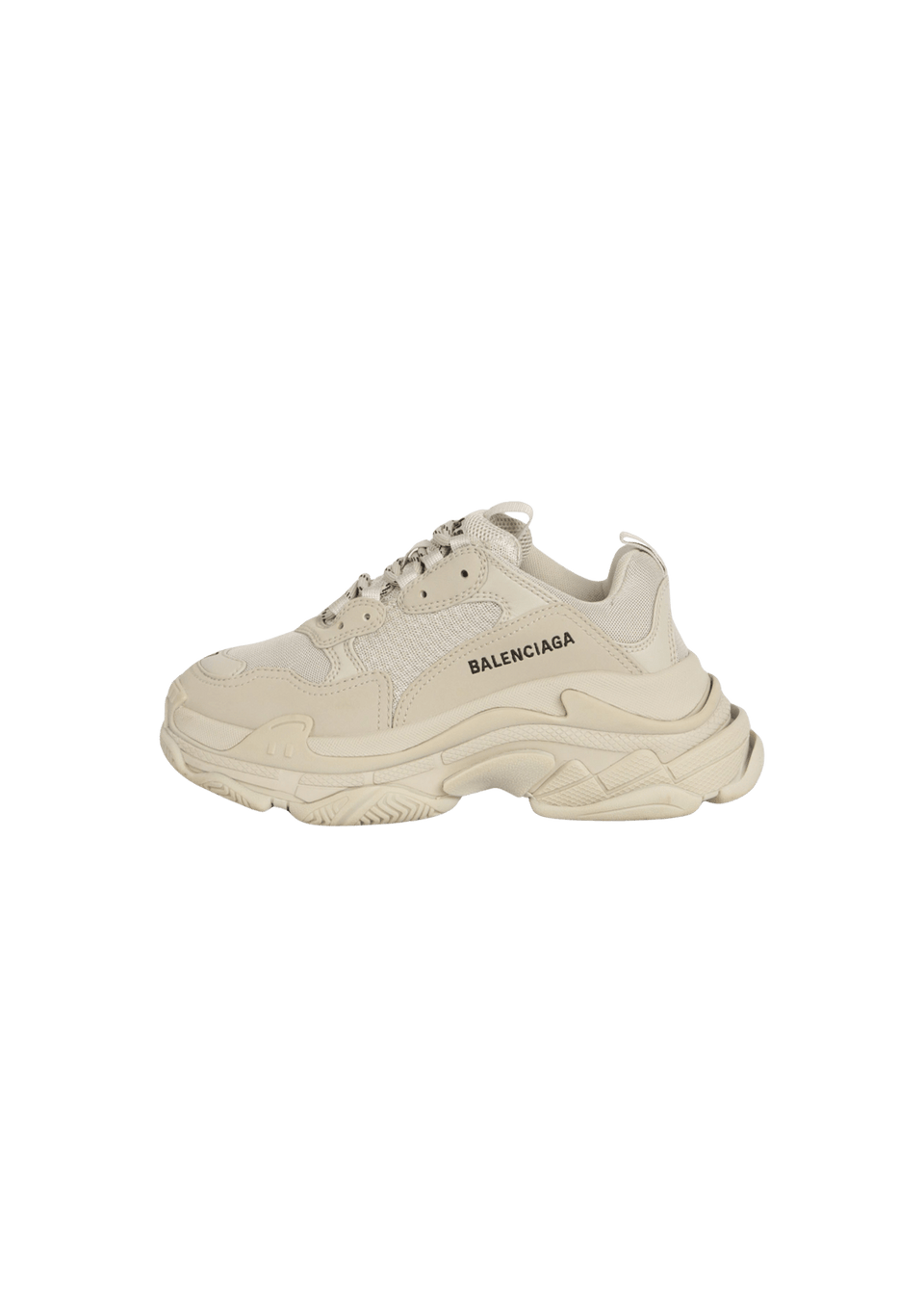 TÊNIS BALENCIAGA TRIPLE S CHUNKY SNEAKERS BEGE 36 ORIGINAL – Gringa