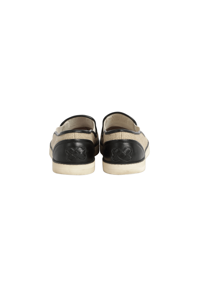 RAFFIA SLIP ON SNEAKERS 35