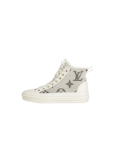 MONOGRAM HIGH TOP SNEAKERS 35.5