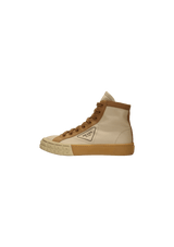 GABARDINE HIGH TOP SNEAKERS 38