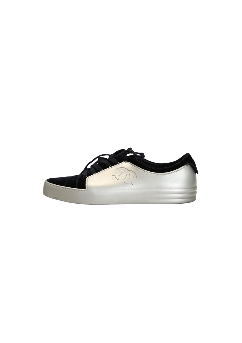 CC VELVET LOW TOP SNEAKERS 41