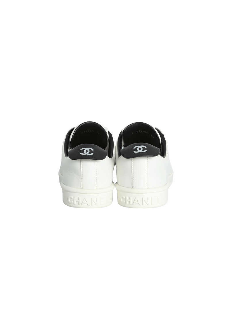 INTERLOCKING CC LOGO SNEAKERS 36