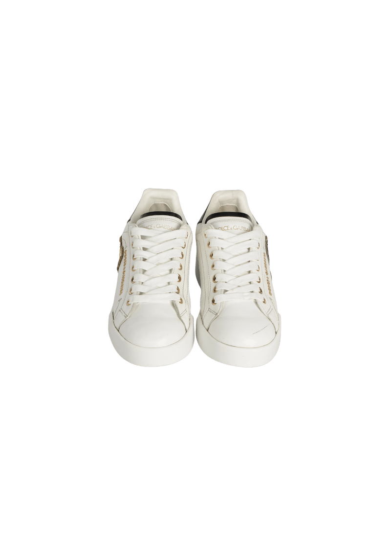 LEATHER SNEAKERS 34.5