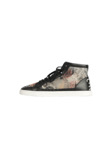 LEATHER HIGH TOP SNEAKERS 40