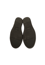 SUEDE MONSTER MOTIF SLIP ON 38