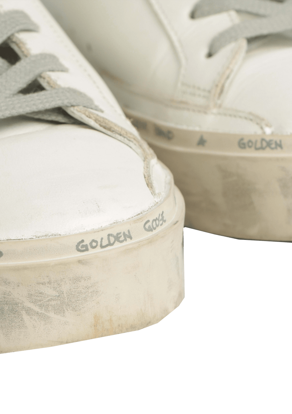 ゴールデングースGOLDEN  HI STAR 38 TÊNIS GOLDEN GOOSE HI STAR SNEAKERS 38 BRANCO ORIGINAL – Gringa