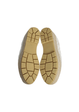 DOUBLE G PLATFORM ESPADRILLES 36.5