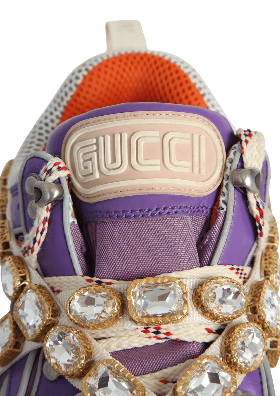 TÊNIS GUCCI FLASHTREK CHUNKY SNEAKERS ROXO 37 ORIGINAL – Gringa