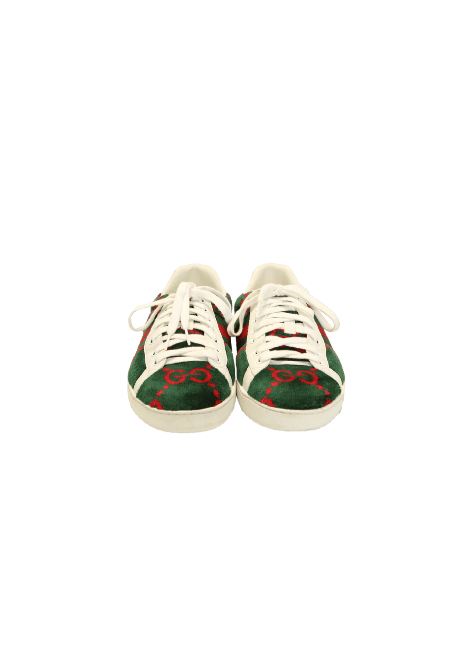 TÊNIS GUCCI GG WEB PRINTED SNEAKERS VERDE 43 ORIGINAL – Gringa