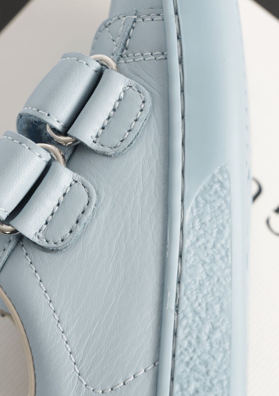 TÊNIS GUCCI KIDS LEATHER SNEAKERS AZUL ORIGINAL – Gringa