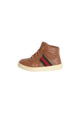 TODDLER MICROGUCCISSIMA HIGH-TOP WITH WEB 23