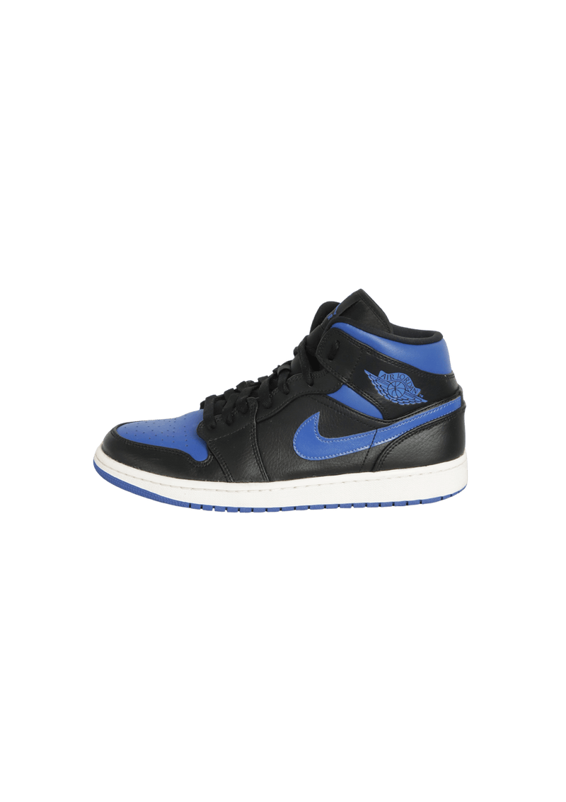 AIR JORDAN 1 MID 'HYPER ROYAL' 40.5