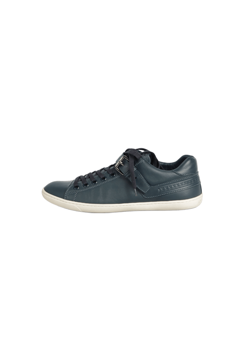 LEATHER MONOGRAM SNEAKERS 40