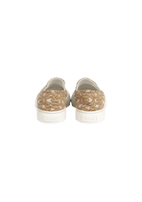 JACQUARD LOGO SLIP-ON SNEAKERS 38