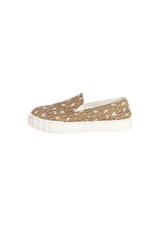 JACQUARD LOGO SLIP-ON SNEAKERS 38