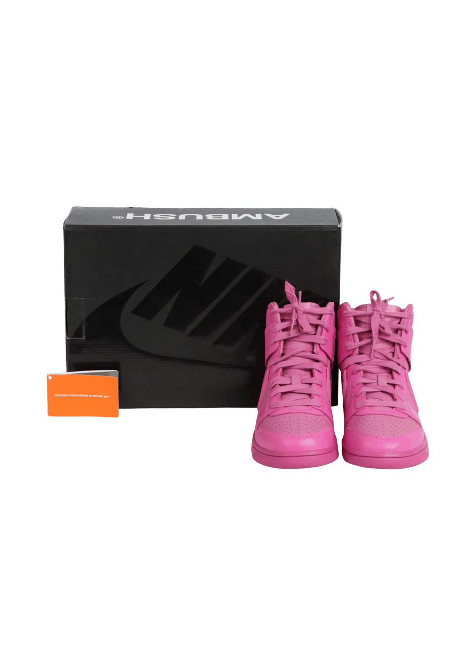 TÊNIS NIKE X AMBUSH DUNK HIGH COSMIC FUCHSIA 38 ROSA ORIGINAL – Gringa