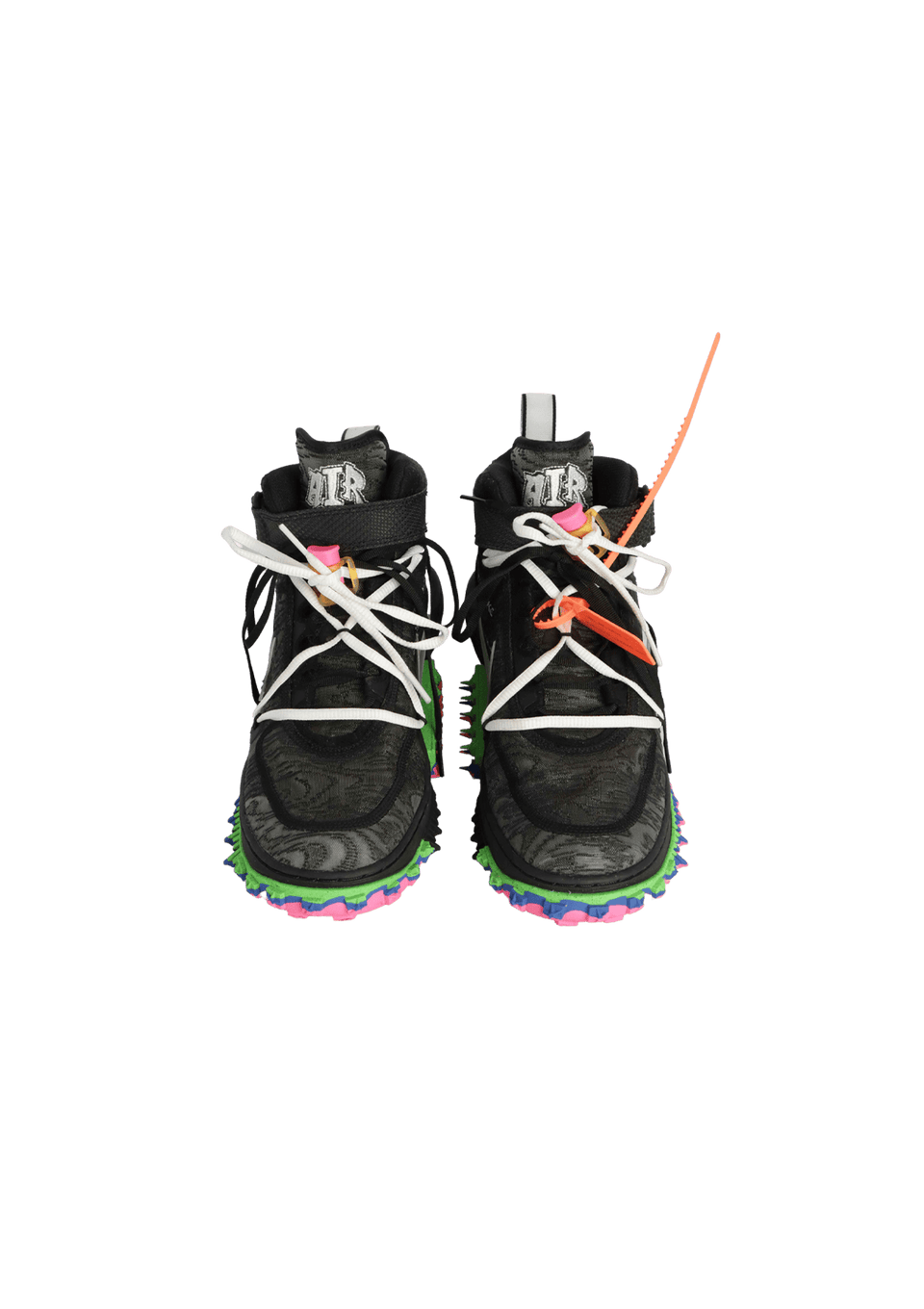 TÊNIS OFF-WHITE X NIKE AIR FORCE 1 MID SP 40.5 PRETO ORIGINAL – Gringa TÊNIS OFF-WHITE X NIKE AIR FORCE 1 MID SP 40.5 PRETO ORIGINAL – Gringa