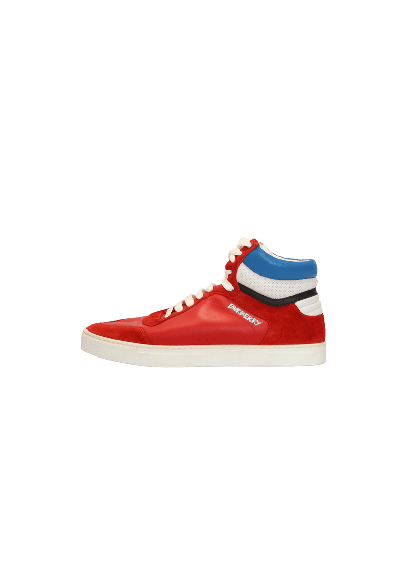 SUEDE HIGH TOP SNEAKERS 40