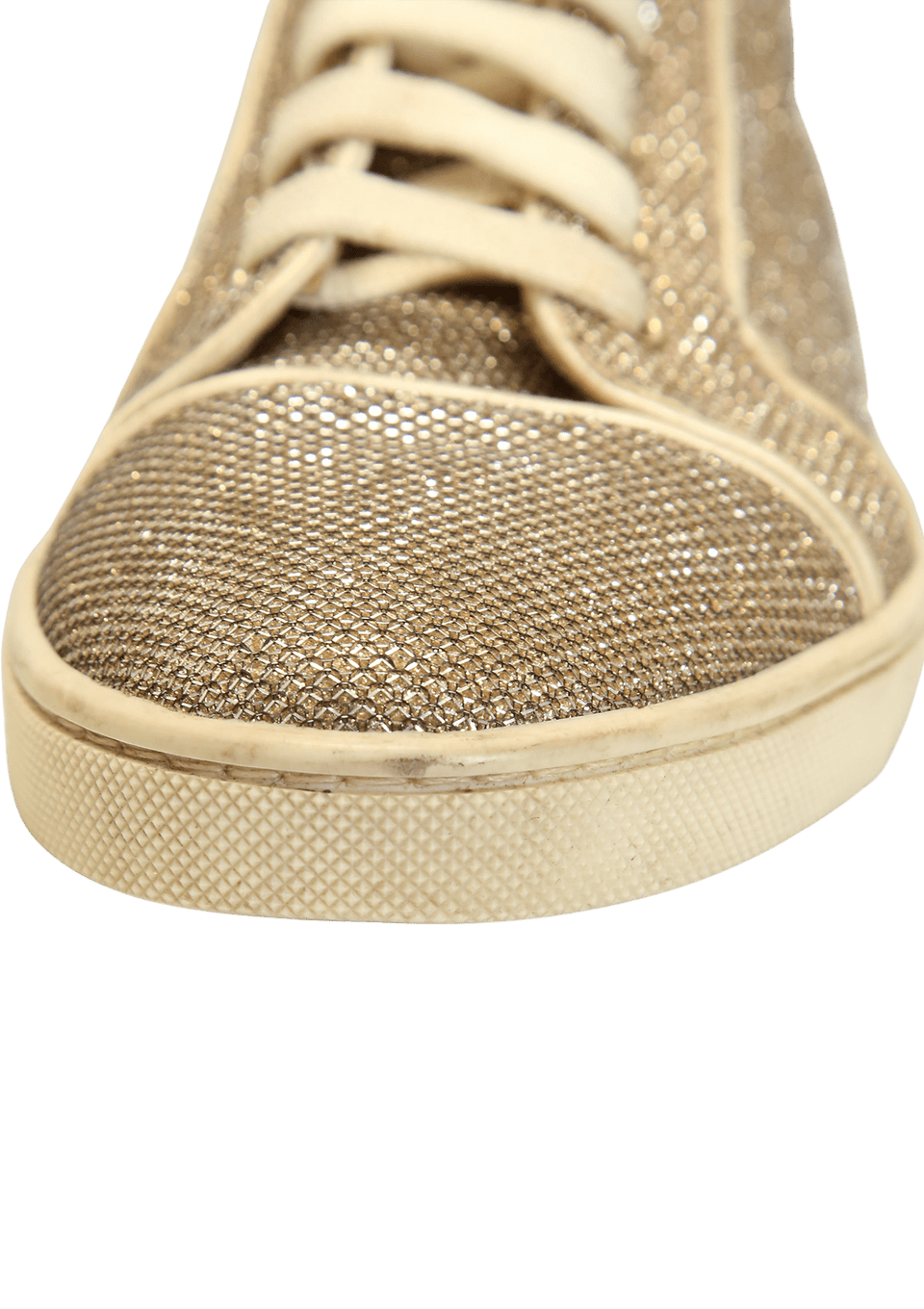 TÊNIS CHRISTIAN LOUBOUTIN BIP BOP ORLATO SNEAKERS DOURADO 34