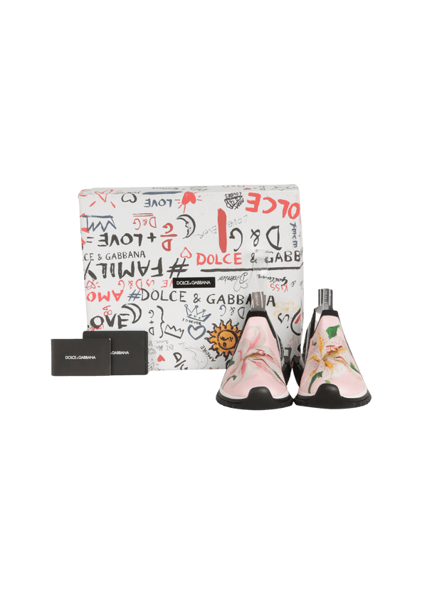 FLORAL PRINTED SORRENTO SNEAKERS 34
