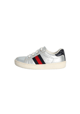 TODDLER LEATHER LOW-TOP WITH WEB SNEAKERS 21