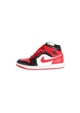 AIR JORDAN 1 MID 'ALTERNATE BRED TOE' 36
