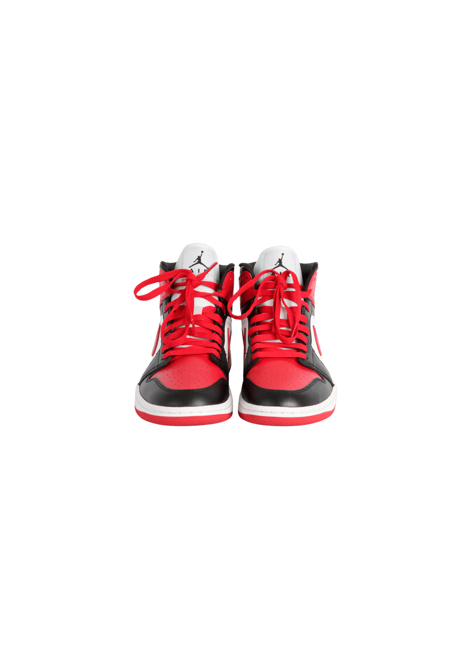 AIR JORDAN 1 MID 'ALTERNATE BRED TOE' 36