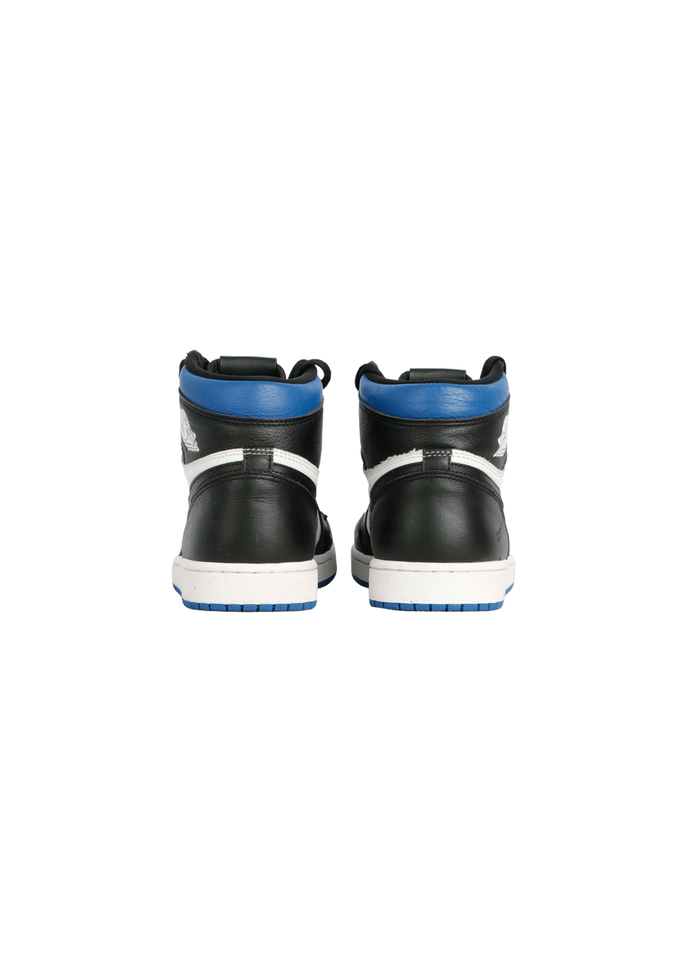 AIR JORDAN 1 HIGH WHITE ''ROYAL TOE'' 40.5