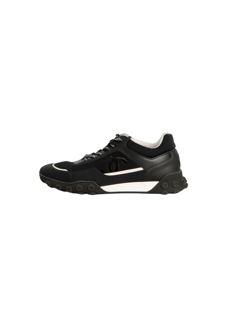 INTERLOCKING CC LOGO SNEAKERS 36.5