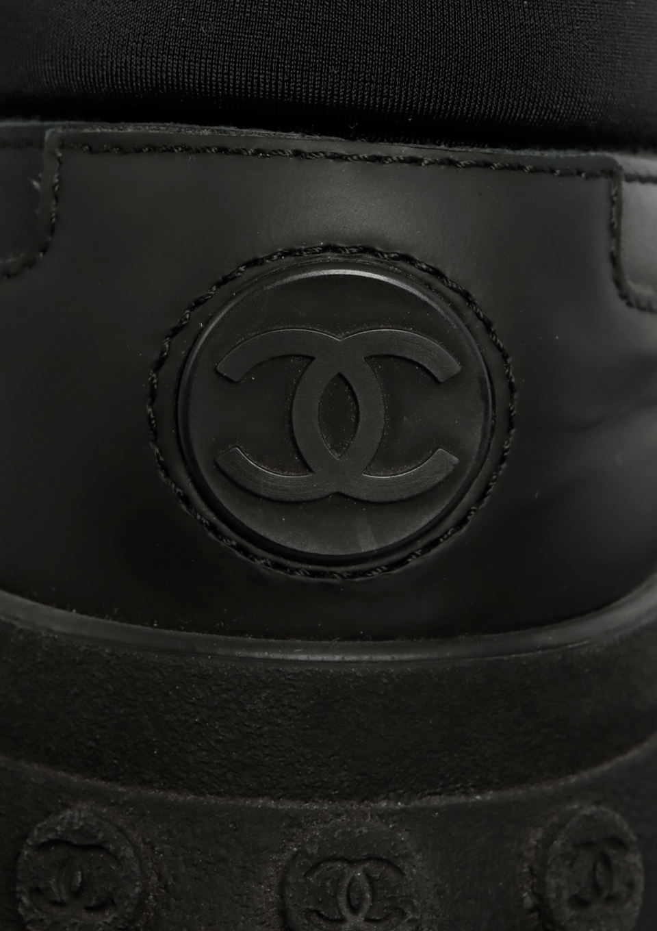 INTERLOCKING CC LOGO SNEAKERS 36.5