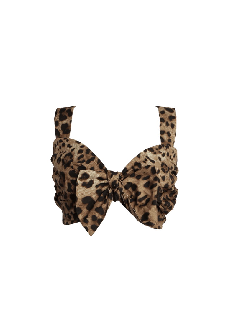 ANIMAL PRINT CROP TOP 46