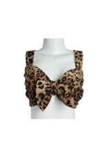 ANIMAL PRINT CROP TOP 46