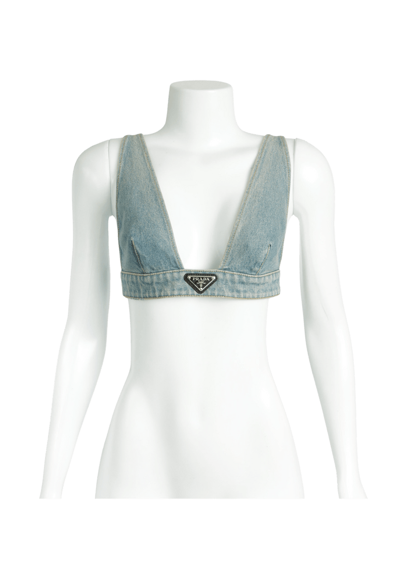 DENIM CROPPED TOP 34