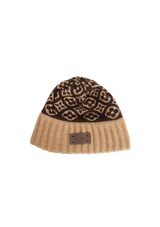 CASHMERE MONOGRAM BEANIE