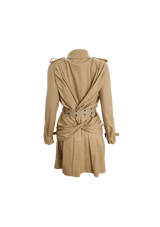 CROSS TRENCH COAT 40