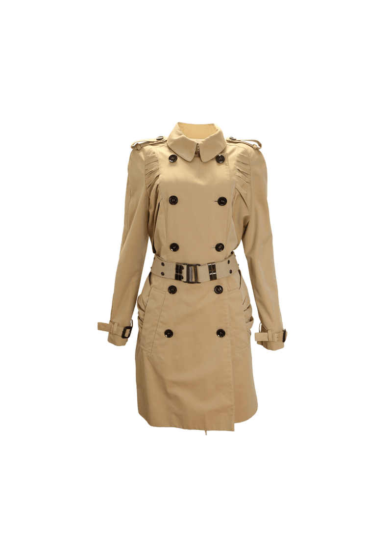 CROSS TRENCH COAT 40