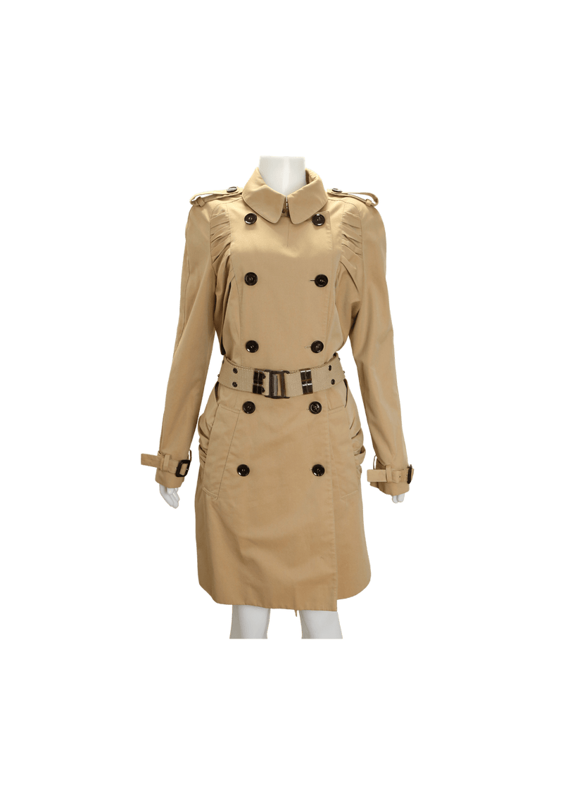 CROSS TRENCH COAT 40